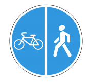 4.5.4 "Separated pedestrian and bicycle path (segregated cycle and pedestrian path)"