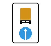 4.8.1 "Direction for vehicles carrying dangerous goods"