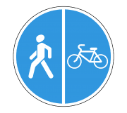4.5.5. "Separated pedestrian and bicycle path (segregated cycle and pedestrian path)"