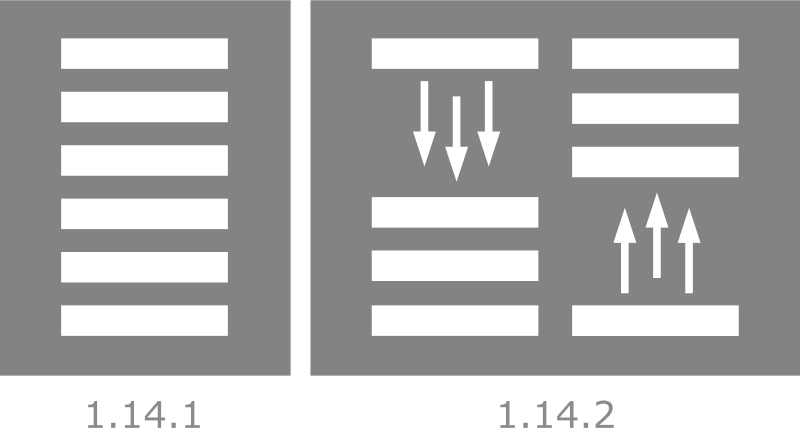 1.14.1 и 1.14.2. «Зебра»